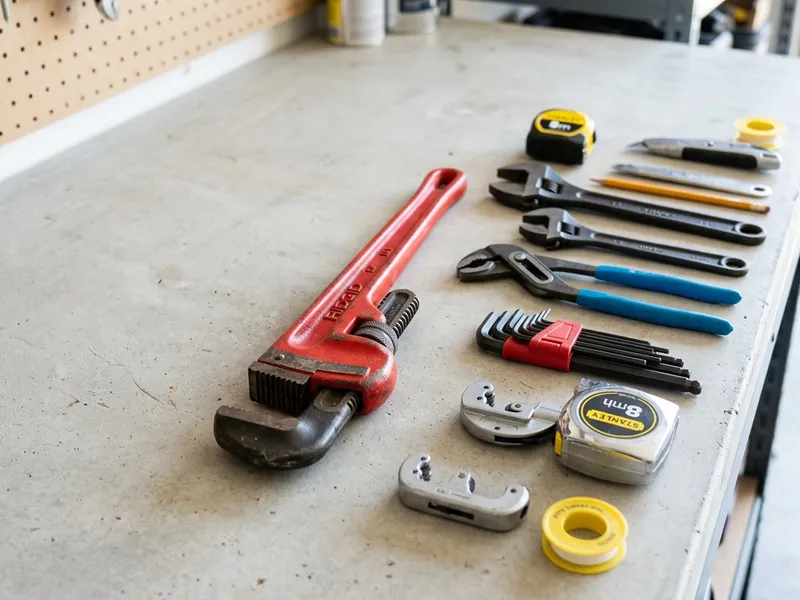 Professional plumbers in Lincoln, AR equipped with top-tier tools for residential and commercial plumbing services.